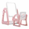 Mesa Multifuncional Pizarra con Silla color Rosado