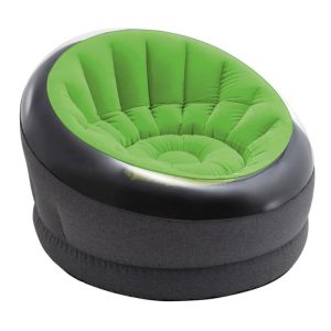Sillón Puff Inflable Empire Verde Intex