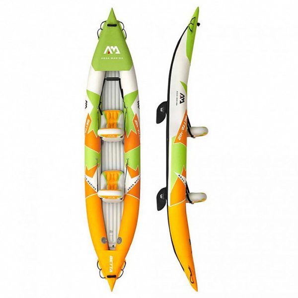 Kayak Inflable Betta 2 personas Aquamarina - Imagen 4