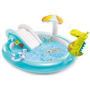 Centro de Juegos Inflable modelo Cocodrilo Intex