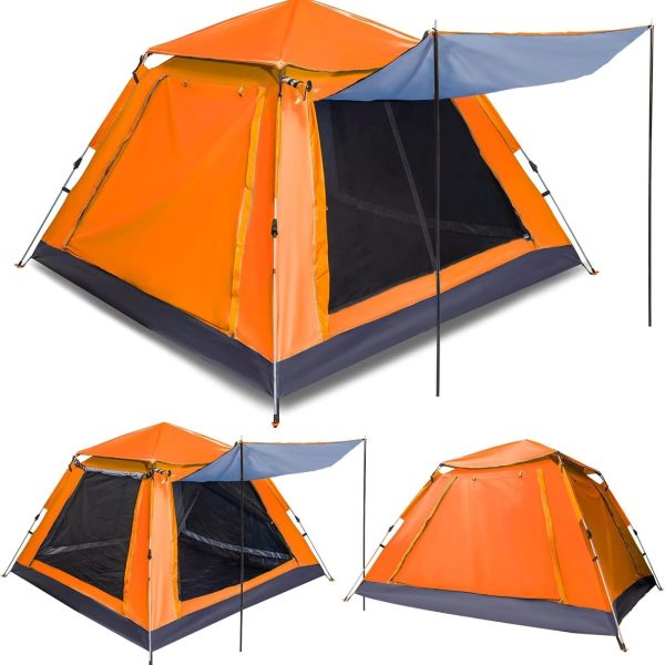 Carpa Camping Automática 4 personas de aire libre Everbest - Imagen 2