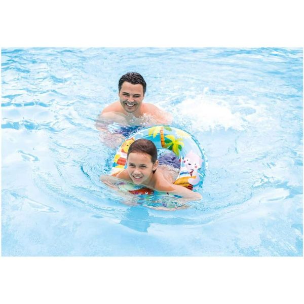Flotador inflable de aro 61 cm - Imagen 3