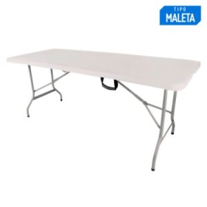 Mesa Plegable 180cm, Jardín, Terrazas, Camping
