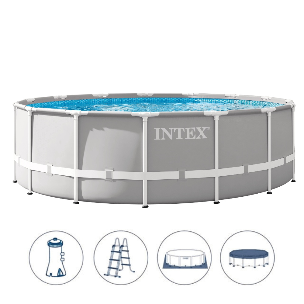 Piscina Armable Redonda 457x122cm Intex