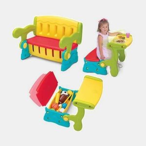 Mesa escritorio multifuncional 3 en 1 infantil