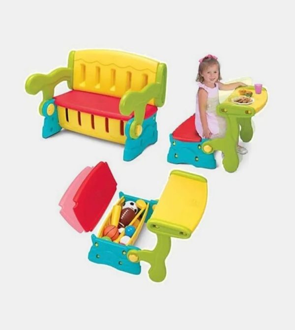 Mesa escritorio multifuncional 3 en 1 infantil