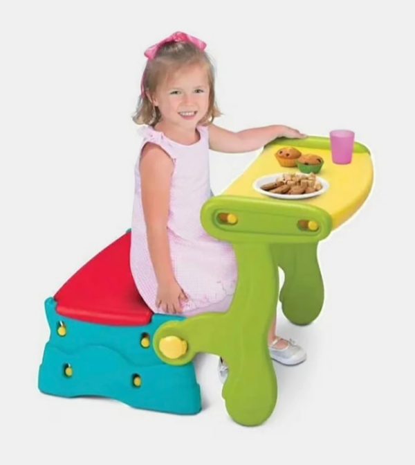 Mesa escritorio multifuncional 3 en 1 infantil - Imagen 4