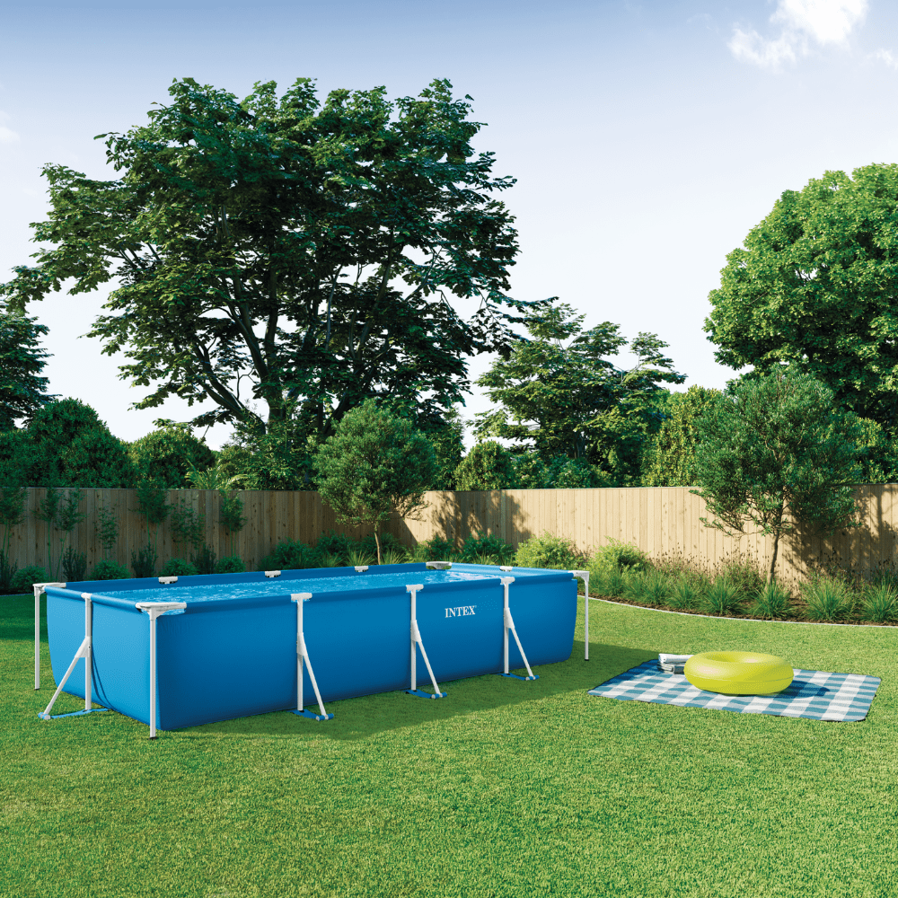 Piscina Armable Rectangular 450x220x84cm Intex - Imagen 2
