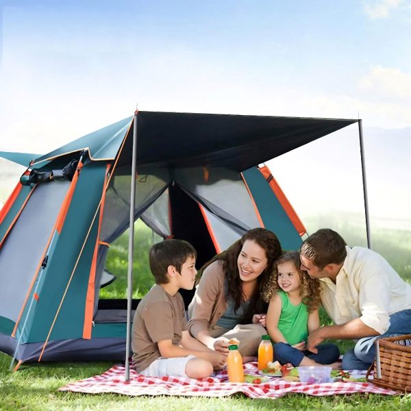 Carpa Automática para 6 personas Aire libre Everbest - Imagen 3