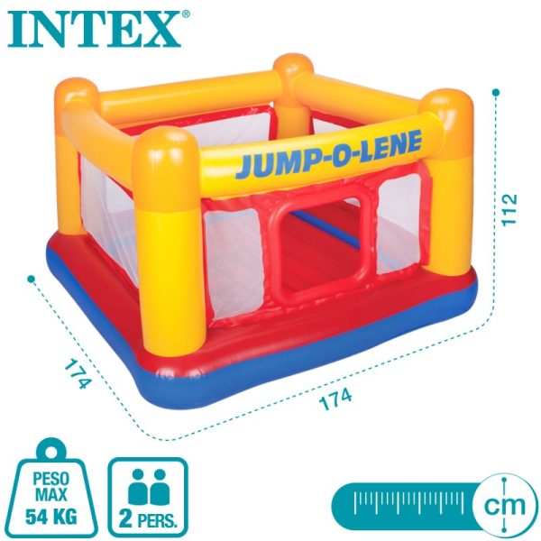 Saltarín Inflable Jump-O-Lene Intex - Imagen 7