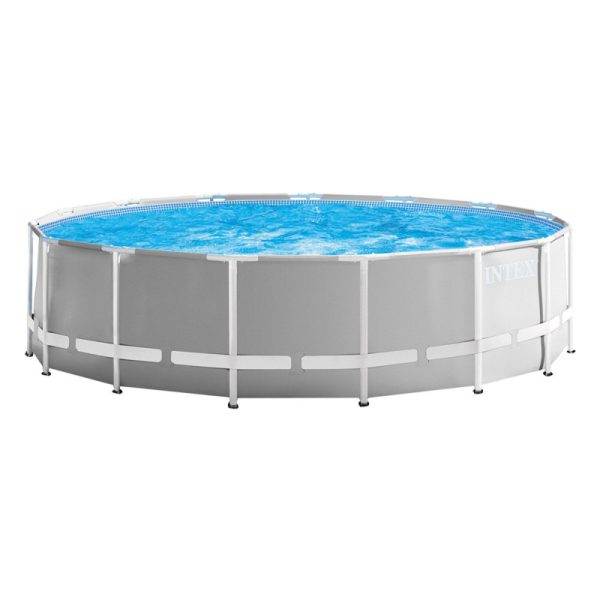 Piscina redonda 457x122 cm prism frame con depuradora de cartucho - Imagen 5