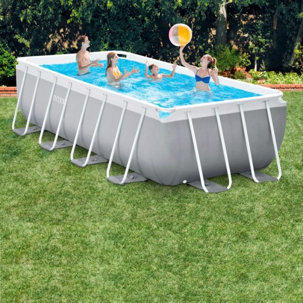 Piscina Estructural Rectangular 488x244x107cm Intex - Imagen 2