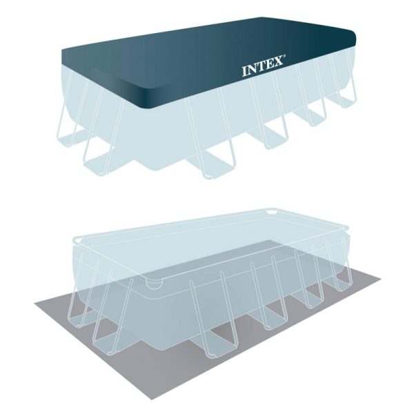 Piscina Estructural Rectangular 488x244x107cm Intex - Imagen 5