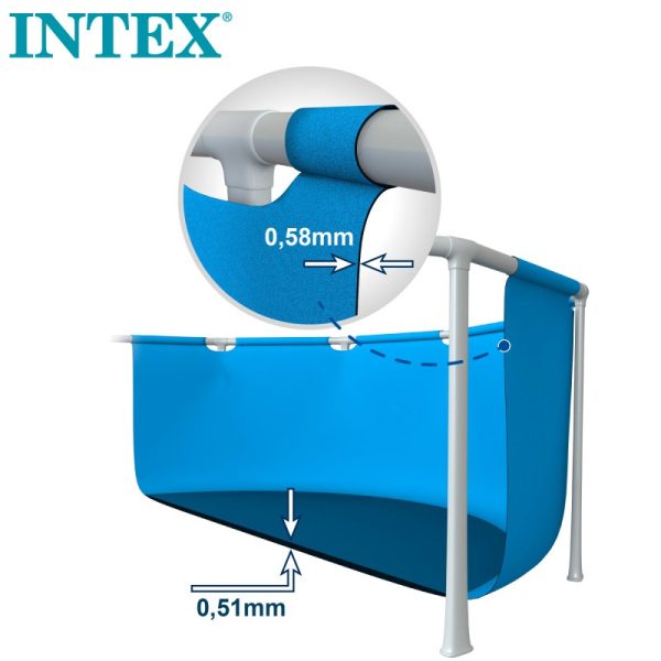Piscina Estructural Prism Frame 457x122cm Intex - Imagen 6