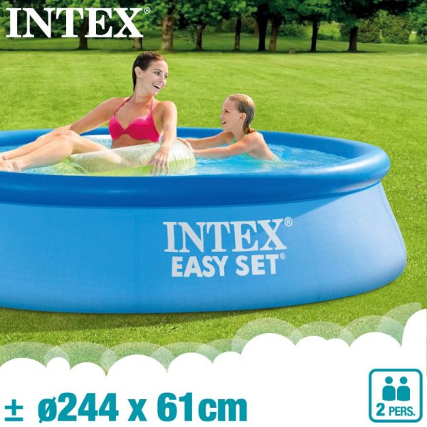 Piscina inflable redonda Intex Easy Set 244x61cm - Imagen 3