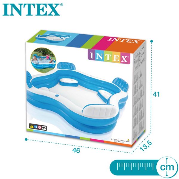 Piscina Inflable con Asientos Intex - Imagen 7