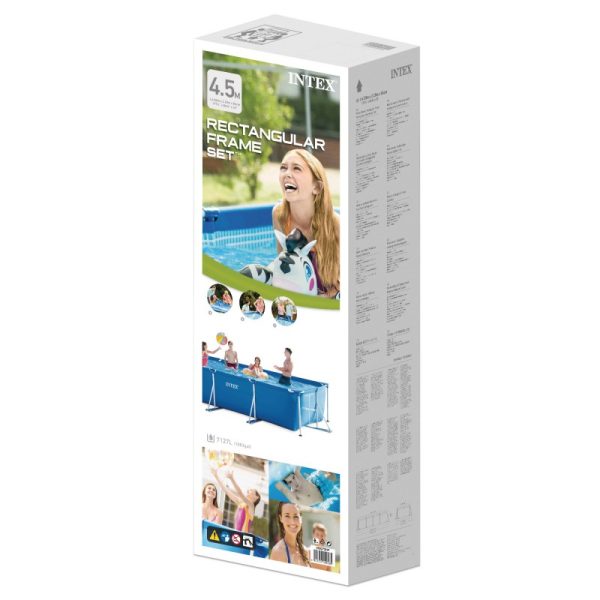 Piscina Armable Metal Frame 450x220x84cm Intex - Imagen 3
