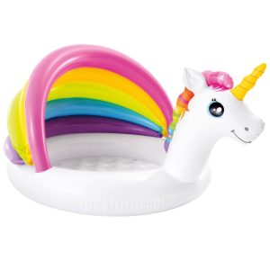Piscina Inflable Unicornio Parasol Intex