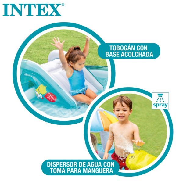 Centro de Juegos Inflable modelo Cocodrilo Intex - Imagen 7