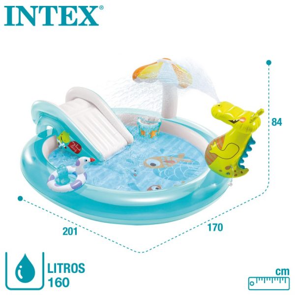 Centro de Juegos Inflable modelo Cocodrilo Intex - Imagen 10