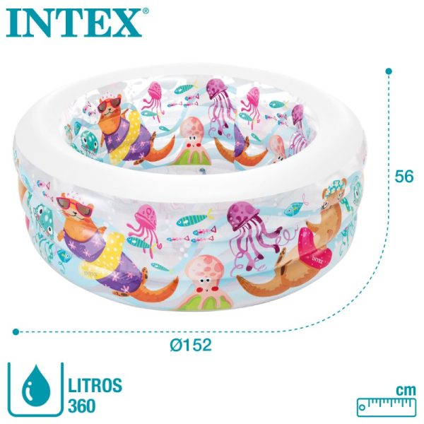 Piscina Inflable Redonda 152x56cm Intex - Imagen 6
