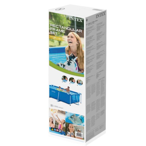 Piscina Armable Metal Frame 260X160X65cm Intex - Imagen 3