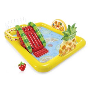 Piscina Inflable, Centro de juegos Frutas Intex