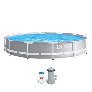 Piscina Armable con Filtro 366x76cm Intex