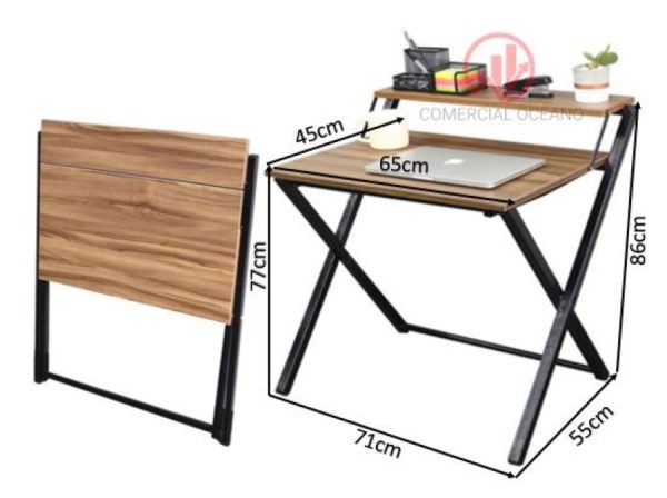 Escritorio Plegable para Laptop 65cm