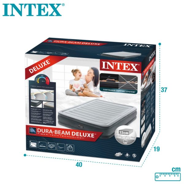 Colchón Inflable Eléctrico 2 plazas Intex - Imagen 8