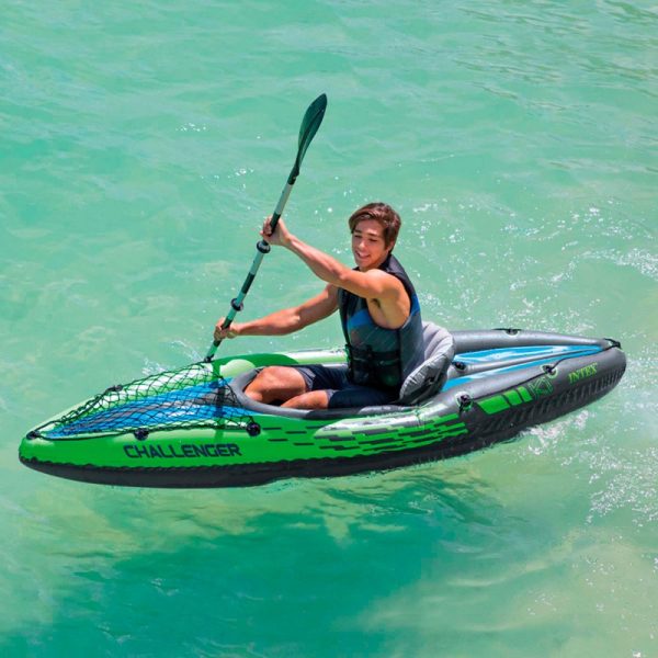 Kayak Inflable Challenger K1 Intex - Imagen 2
