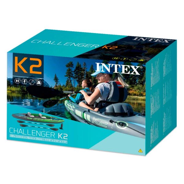 Kayak inflable Challenger K2 Intex - Imagen 6