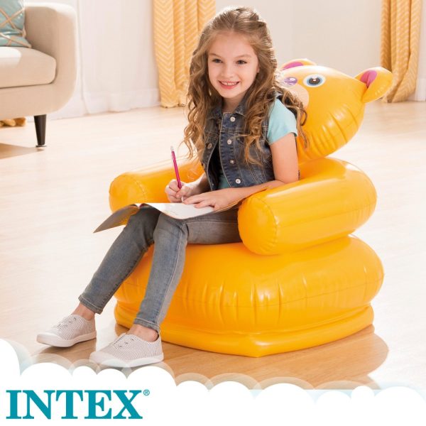 Sillon inflable forma de tigre y osito intex - Imagen 4