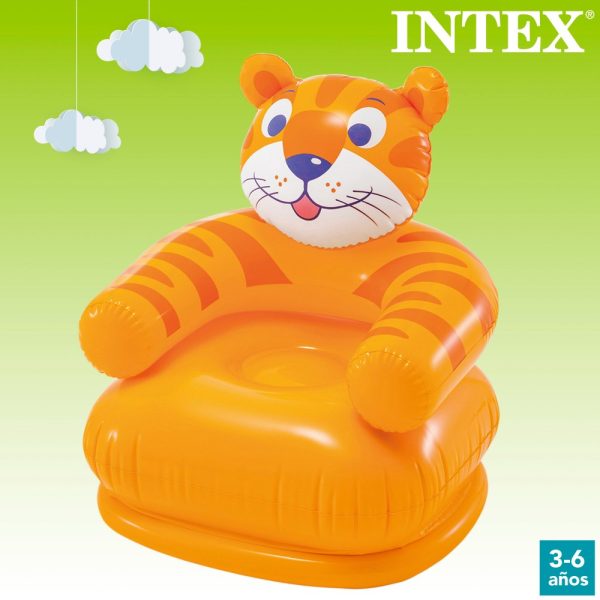 Sillon inflable forma de tigre y osito intex - Imagen 5