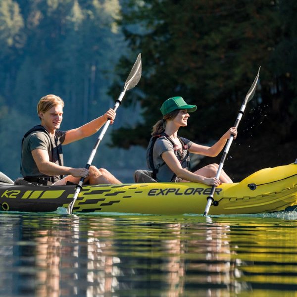 Remos de Kayak inflable 218cm Intex - Imagen 2