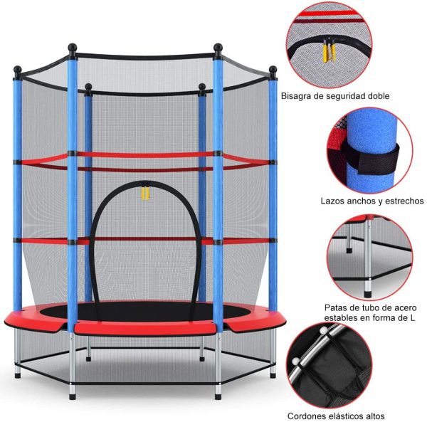 Cama Elástica Trampolín Diámetro 140cm - Imagen 8