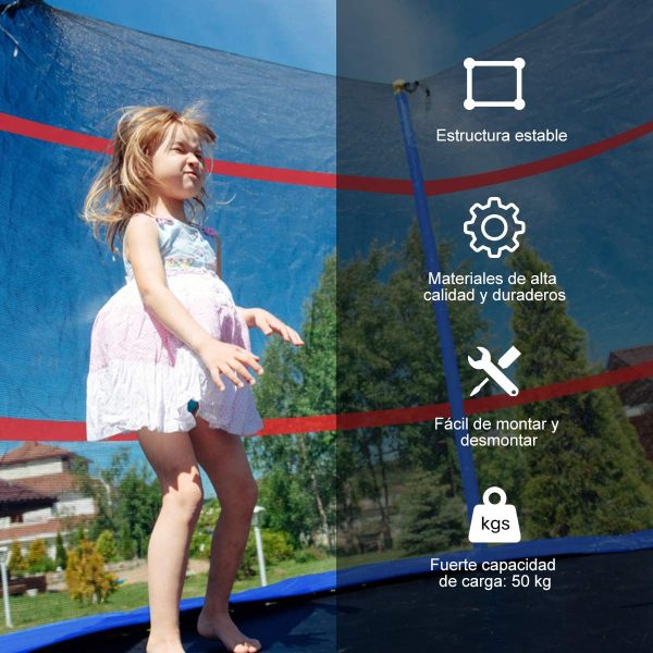 Cama Elástica Trampolín Diámetro 140cm - Imagen 3