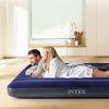 Colchón Inflable Camping 152x203x25cm Intex-Almohada-Inflador - Imagen 4