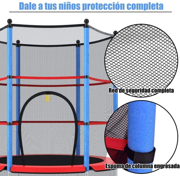 Cama Elástica Trampolín Diámetro 140cm - Imagen 7