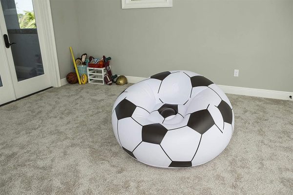 Sillo inflable para niños de balon de futbol Bestway - Imagen 2