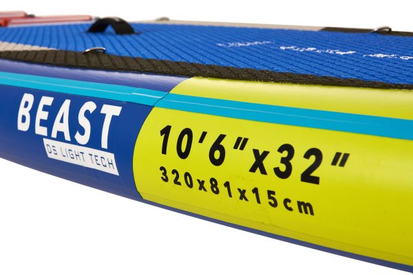 Paddle Inflable Sup Beast 10'6" Aquamarina - Imagen 7