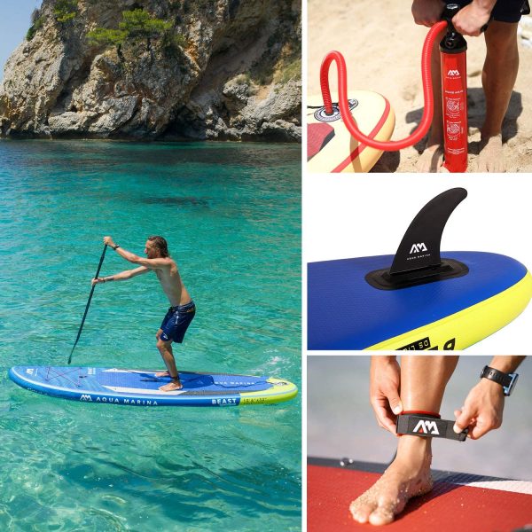 Paddle Inflable Sup Beast 10'6" Aquamarina - Imagen 10