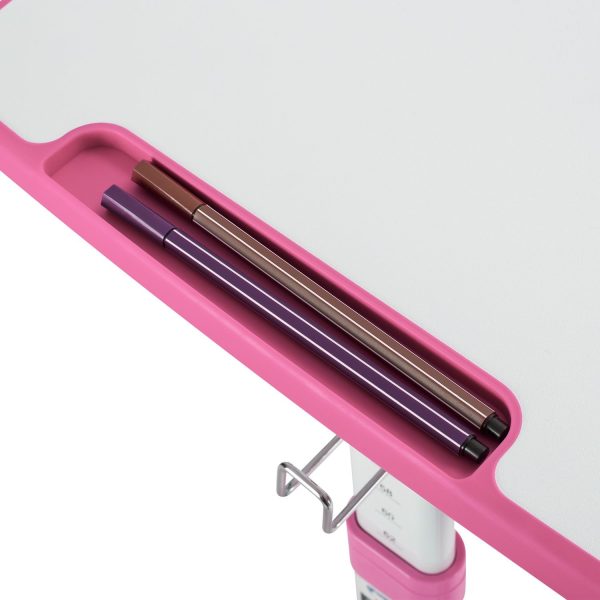 Escritorio con Silla Regulable color Rosado Infantil - Imagen 6