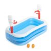 Piscina Inflable con Juego de Básquet Bestway