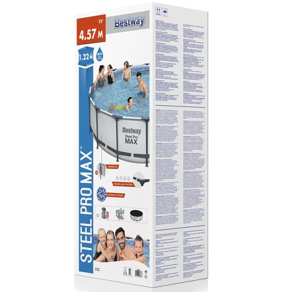 Piscina Armable 457x122cm Bestway - Imagen 6