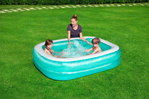 Piscina Inflable Rectangular 201x150x51cm Bestway - Imagen 2