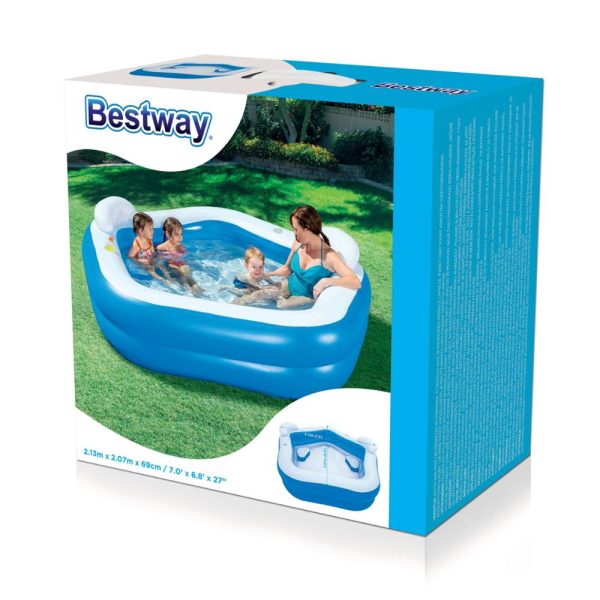 Piscina Inflable Familiar con Asientos Bestway - Imagen 6