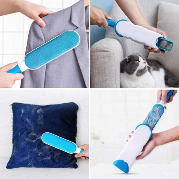 Cepillo Quita Pelusa Quita Pelo Mascotas Perro Muebles Ropa - Imagen 8