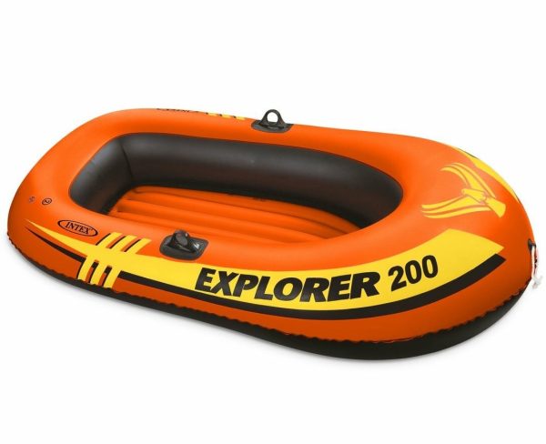 Bote Inflable Explorer 200cm Naranja Intex