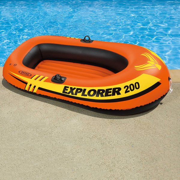 Bote Inflable Explorer 200 Remos-Inflador Intex - Imagen 6